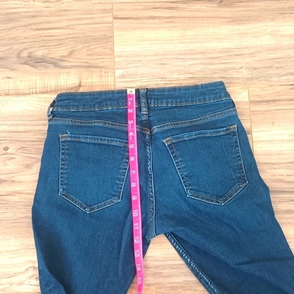 Bass dark wash denim jeans size 2 - Picture 6 of 7